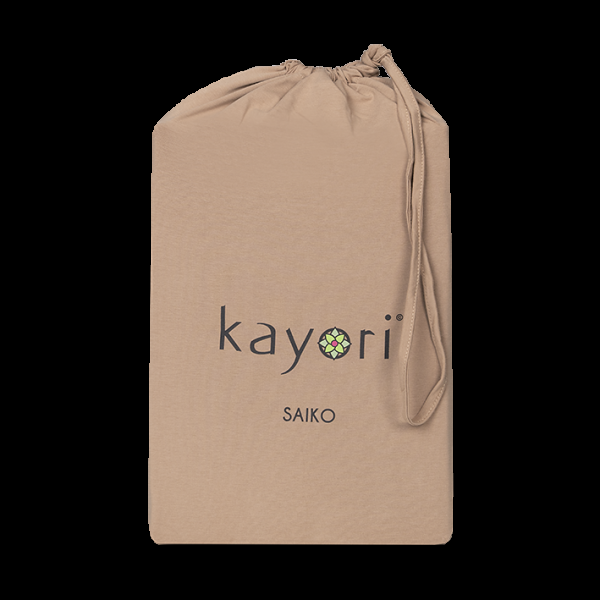 Kayori Kayori Saiko Topperhoeslaken - Mokka