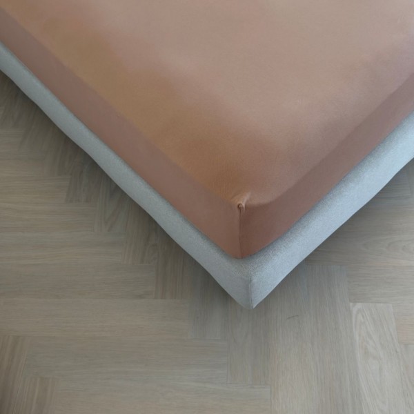 kayori Kayori Saiko Topperhoeslaken - Mokka