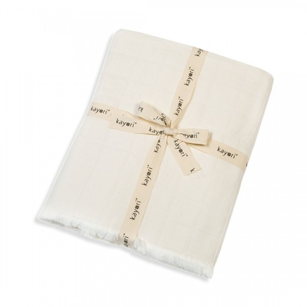 kayori Kayori Sapporo Bedsprei 180x250 - Wit