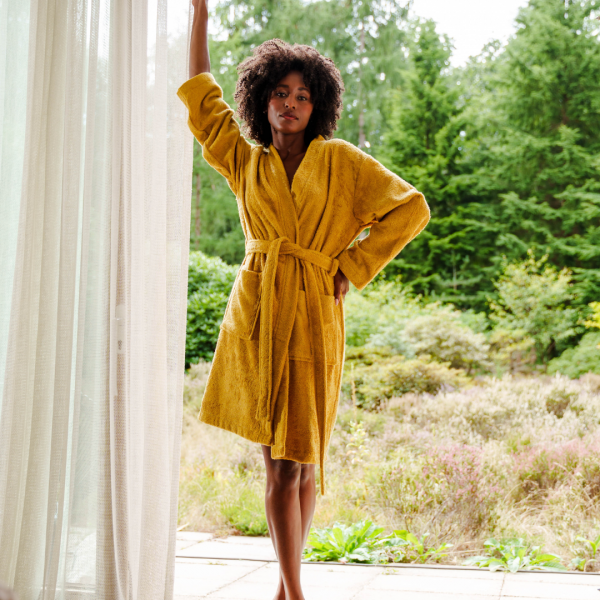 Kayori Kayori Sento Badjas Tencel - Goud