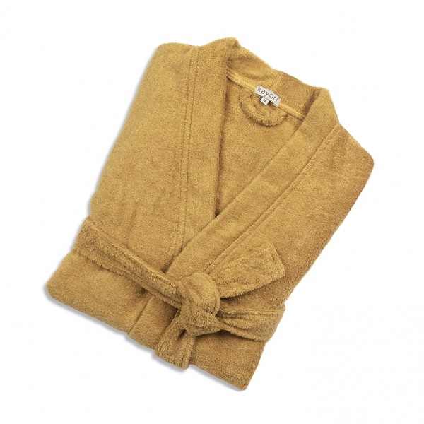 kayori Kayori Sento - Badjas - Tencel - XL - Goud