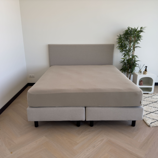 Kayori Kayori Shizu Hoeslaken Stretch Jersey - Taupe