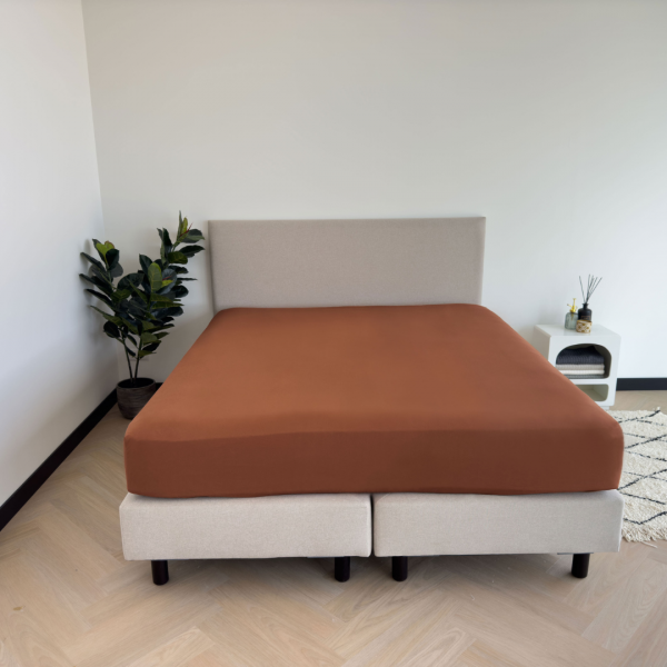 Kayori Kayori Shizu Hoeslaken Stretch Jersey - Terra