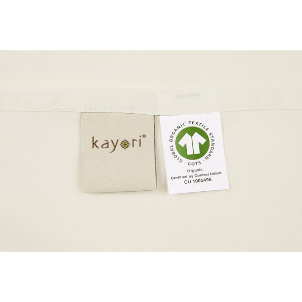 kayori Kayori Shizu Laken - Katoenperkal - Offwhite