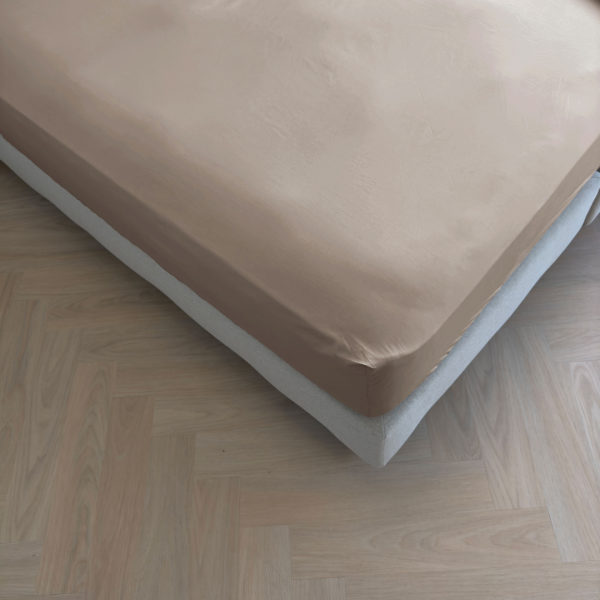 Kayori Kayori Shizu Perkal Topper Hoeslaken - Taupe