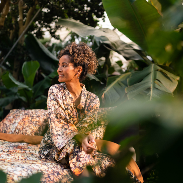 Kayori Kayori Tae Dekbedovertrek - Egyptisch Satijn