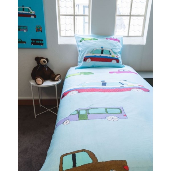 kayori Kayori Kids - 4 Wielen dekbed - 100% katoen - Multi