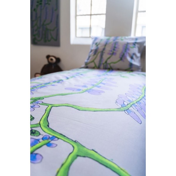 kayori Kayori Kids - Slaap lekker blauwe regen - 100% katoen - Mul