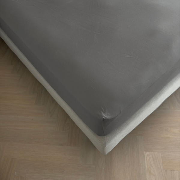 kayori Kayori Kiyo Splittopper hoeslaken Tencel - Antracite