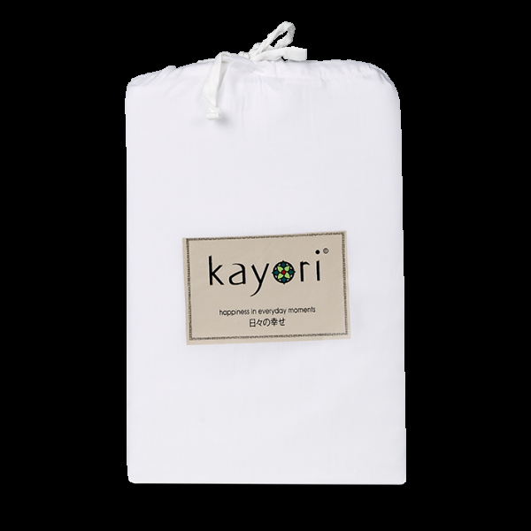 Kayori Kayori Kiyo Splittopper Hoeslaken Tencel - Wit