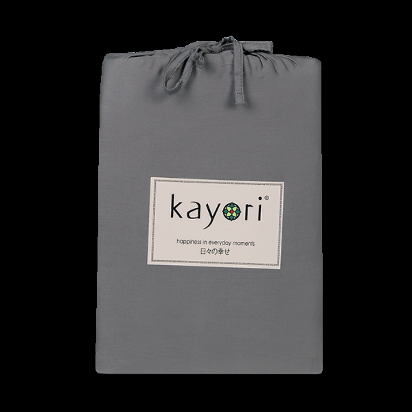 Kayori Kayori Kiyo Topperhoeslaken Tencel - Antracite