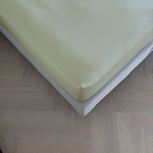 Kayori Kayori Kiyo Topperhoeslaken Tencel - Saliegroen