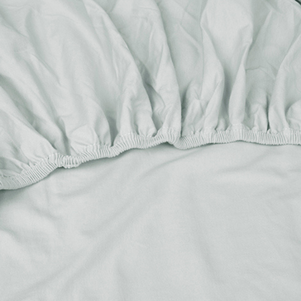 Kayori Kayori Kyoto Splittopper Hoeslaken Premium Jersey - Zilvergrijs