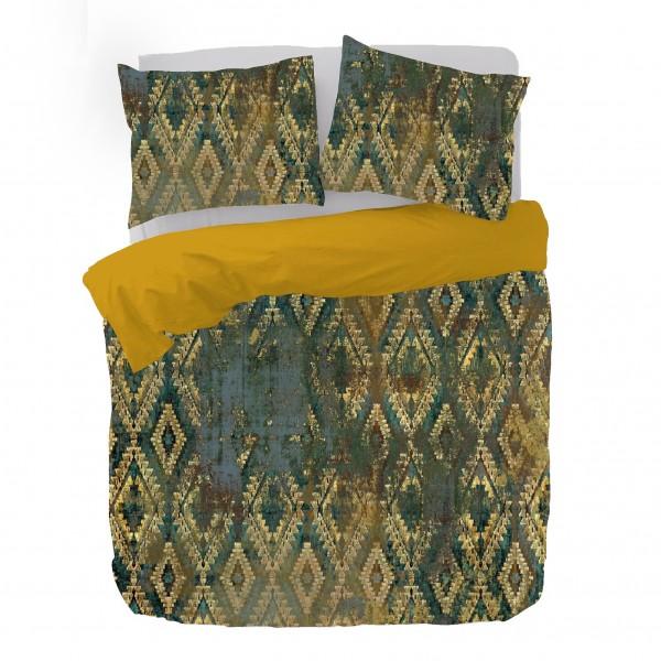 Kayori Kayori Masao - Dekbedovertrek - Pima Katoensatijn - Groen