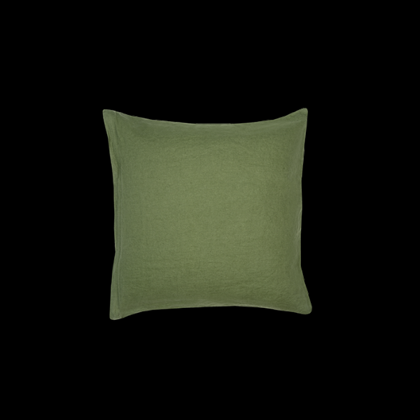 Kayori Kayori Nikko Linnen Sloop Met Rits 50/50 - Donkergroen