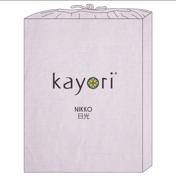 Kayori Kayori Nikko Linnen Sloop Met Rits 50/50 - Zachtroze