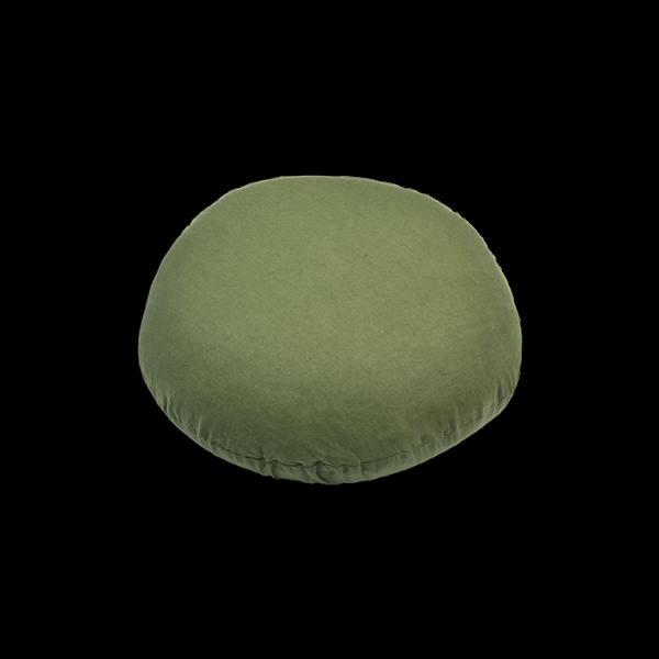 kayori Kayori Nikko Sloop linnen rond 55cm - Donkergroen