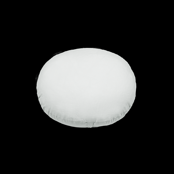 kayori Kayori Nikko Sloop linnen rond 55cm - Zilvergrijs