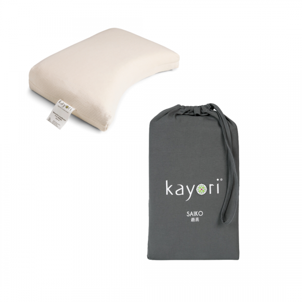 Kayori Kayori Saiko Kussensloop 10cm 2 Stuks 40x60 - Antracite