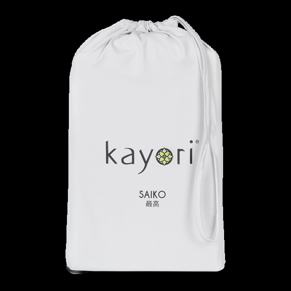 kayori Kayori Saiko Splittopper hoeslaken - Zilvergrijs