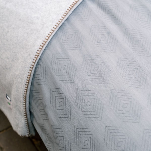 Kayori Kayori Saitama - Dekbedovertrek - Katoen-Satijn - Stone