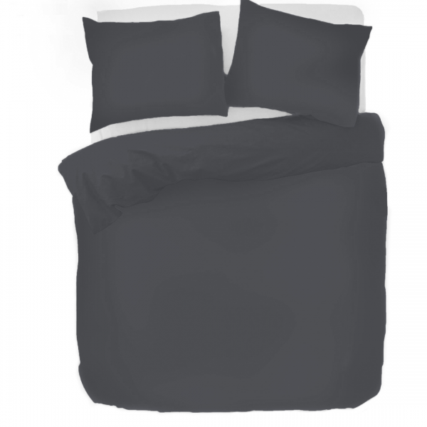 Kayori Kayori Shizu Dekbedovertrek Katoenperkal - Antracite
