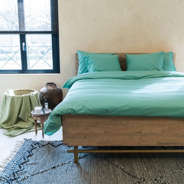 kayori Kayori Shizu Dekbedovertrek Katoenperkal - Groen