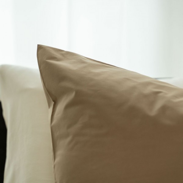 Kayori Kayori Shizu Dekbedovertrek Katoenperkal - Taupe