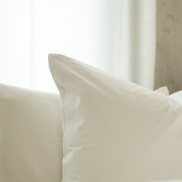 Kayori Kayori Shizu Dekbedovertrek Katoenperkal - Wit