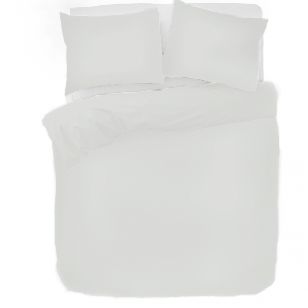 Kayori Kayori Shizu Dekbedovertrek Katoenperkal - Zilver