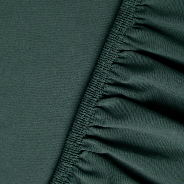 Kayori Kayori Shizu Hoeslaken Stretch Jersey - Donkergroen