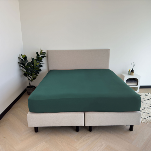 kayori Kayori Shizu Hoeslaken stretch Jersey - Donkergroen