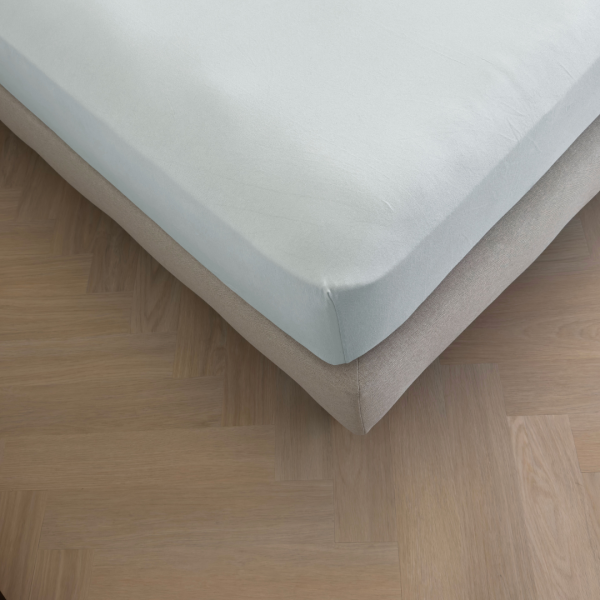 Kayori Kayori Shizu Hoeslaken Stretch Jersey - Zilvergrijs