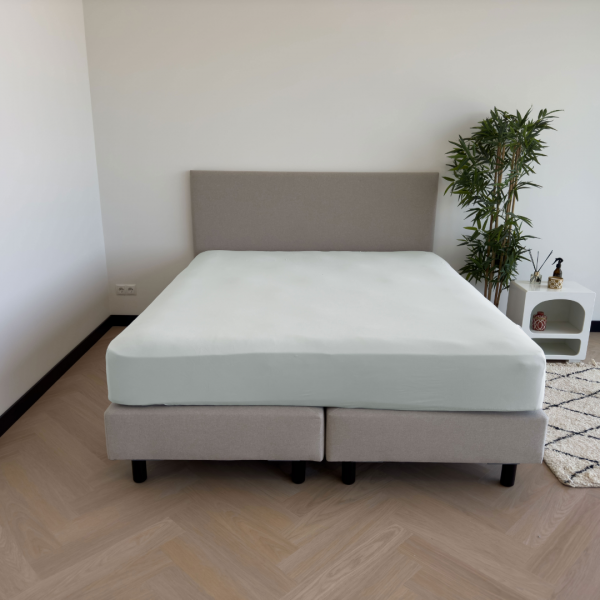 Kayori Kayori Shizu Hoeslaken Stretch Jersey - Zilvergrijs