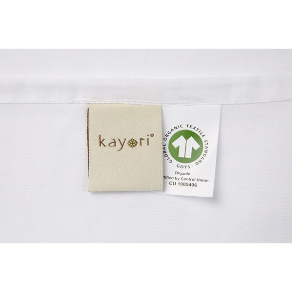 kayori Kayori Shizu Kussensloop Katoenperkal 60x70 2 Stuks - wit