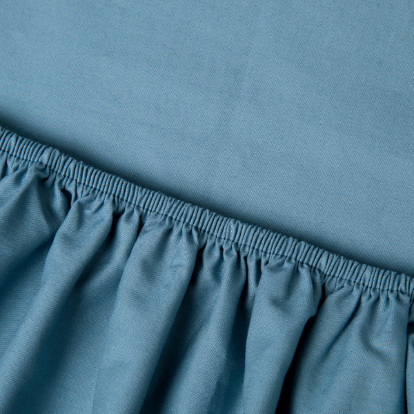 kayori Kayori Shizu perkal splittopper hoeslaken - blauw