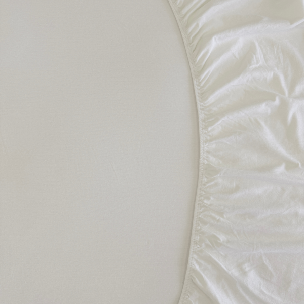 Kayori Kayori Shizu Topperhoeslaken Stretch Jersey - Offwhite