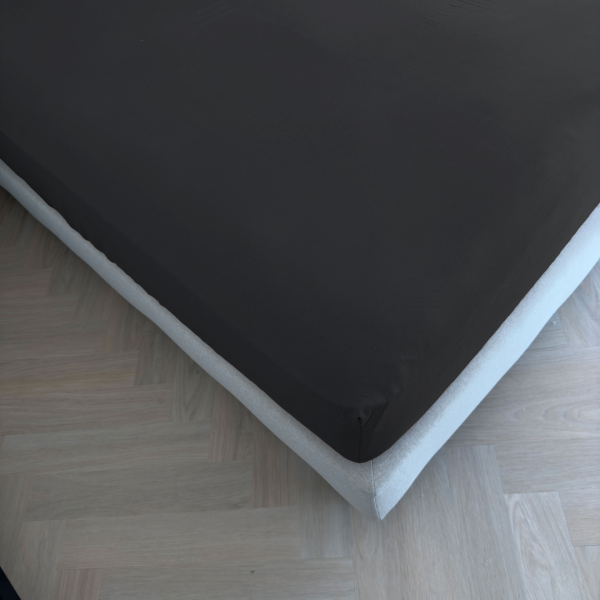 Kayori Kayori Shizu Topperhoeslaken Stretch Jersey - Zwart