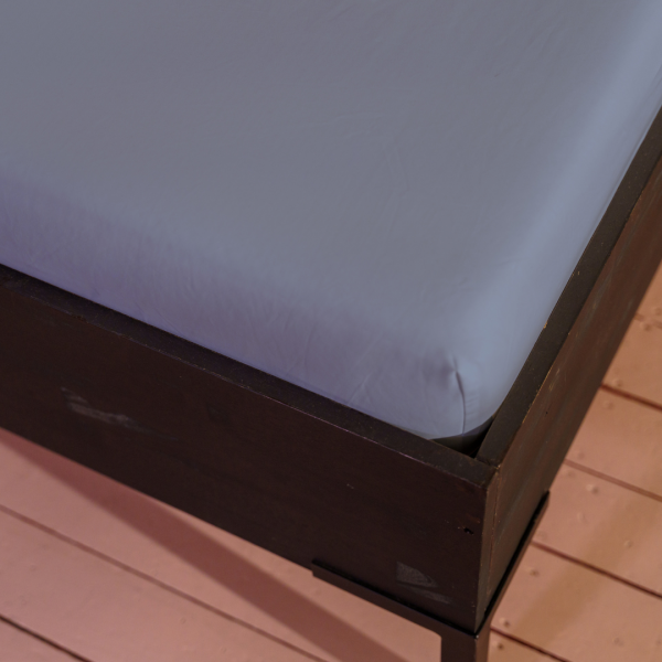 kayori Kayori Splitmatras hoeslaken Shizu Perkal - Blauw