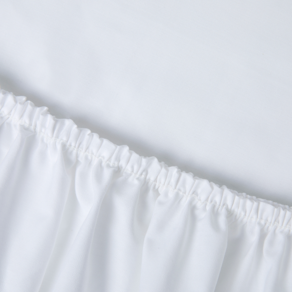 Kayori Kayori Splitmatras Hoeslaken Shizu Perkal - Wit