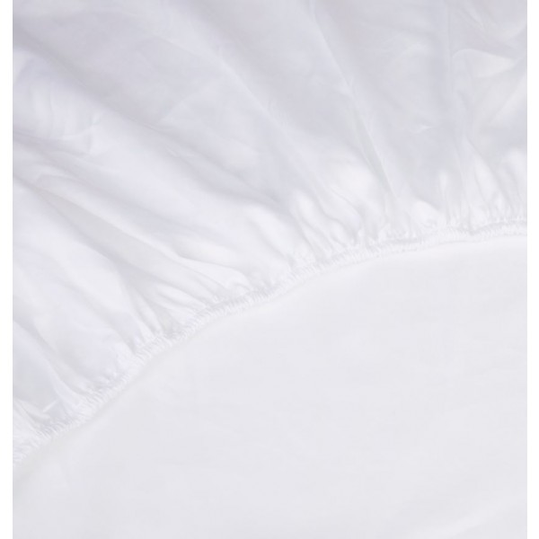 kayori Kayori Splittopperhoeslaken Oyasumi Tencel - Wit