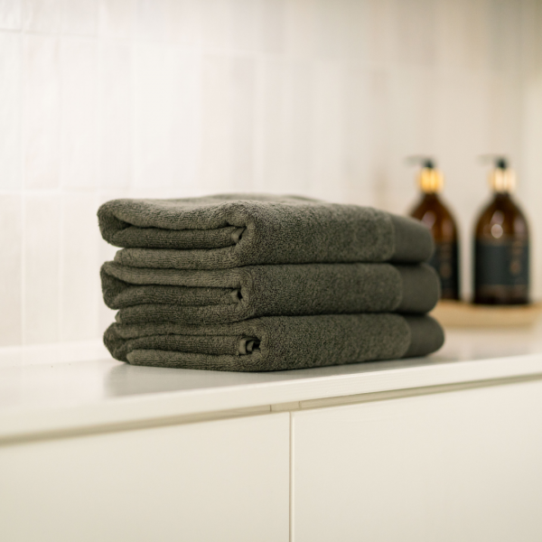 Kayori Taoru Badgoed Sets - Donkergroen