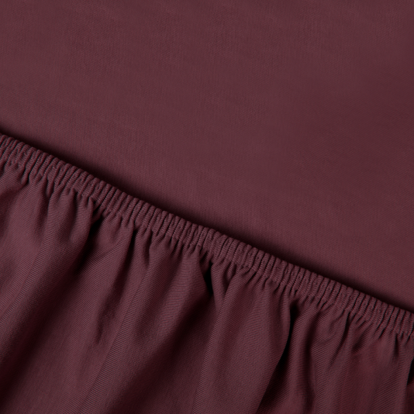 Kayori Kayori Tara Topper Hoeslaken Stretch Jersey - Bordeaux