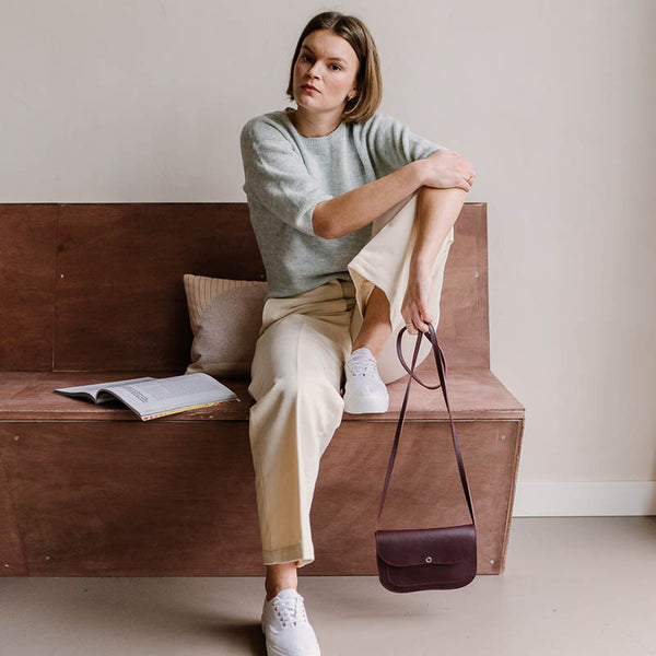 keecie Cat Chase - Aubergine