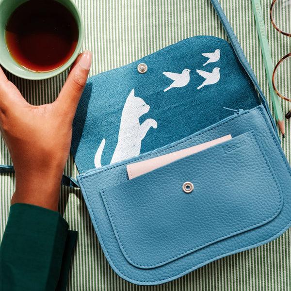 Keecie Cat Chase - Painters Blue