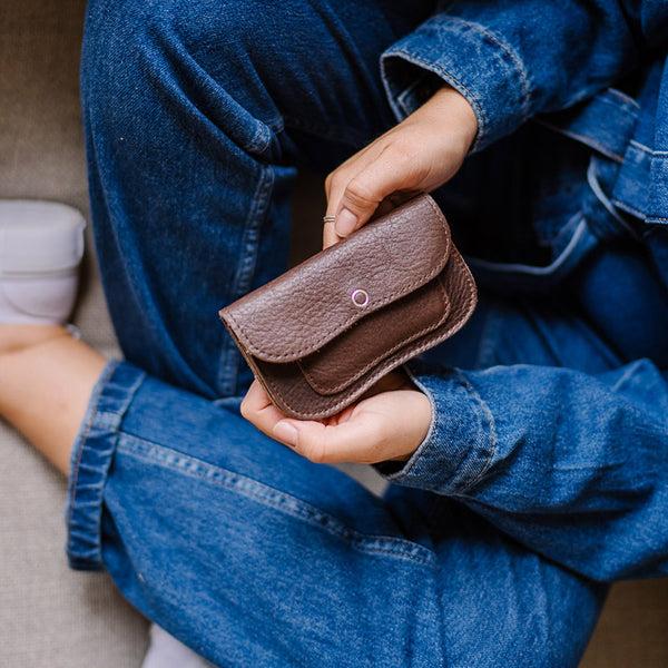 keecie Cat Chase Small - Dark Brown used look