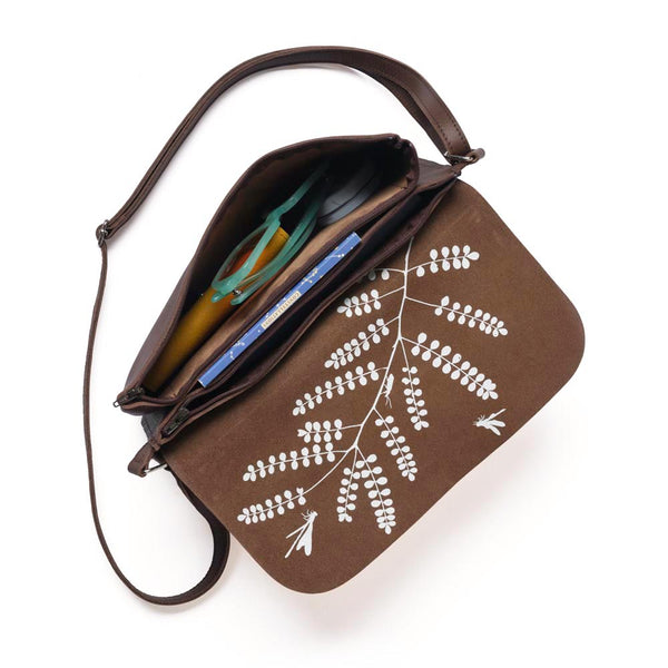 Keecie Double Up - Dark Brown Used Look