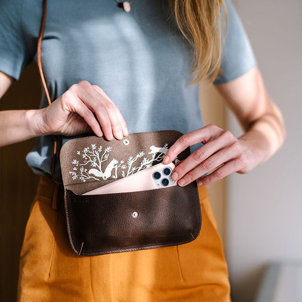 Keecie Hang On - Dark Brown Used Look