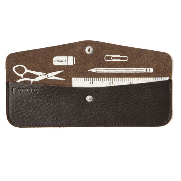 Keecie Pen Pal - Dark Brown Used Look