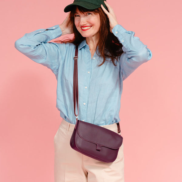 keecie Wild Swan - Aubergine